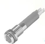 Wamco, Inc-WL-19011251 Panel Mount Indicators LED Panel Mount Indicator Uni-Color Green 10mcd 2-Pin