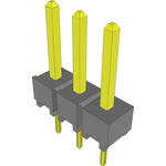 Conn Unshrouded Header HDR 3 POS 2.54mm Solder ST Top Entry Thru-Hole Bulk