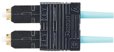 Panduit-FSC2DMCXAQ Steckverbinder, LWL Conn SC Duplex ST Cable Mount 0.3dB Package