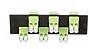 Panduit-FAP6WWDLCZ Steckverbinder, LWL FAP w/6 LC Adapters (LM) Zirconia