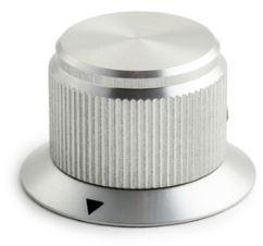 Kilo International-DDS-63-1-7 Control Knobs Control Knob, Round/Skirt Clear Arrow