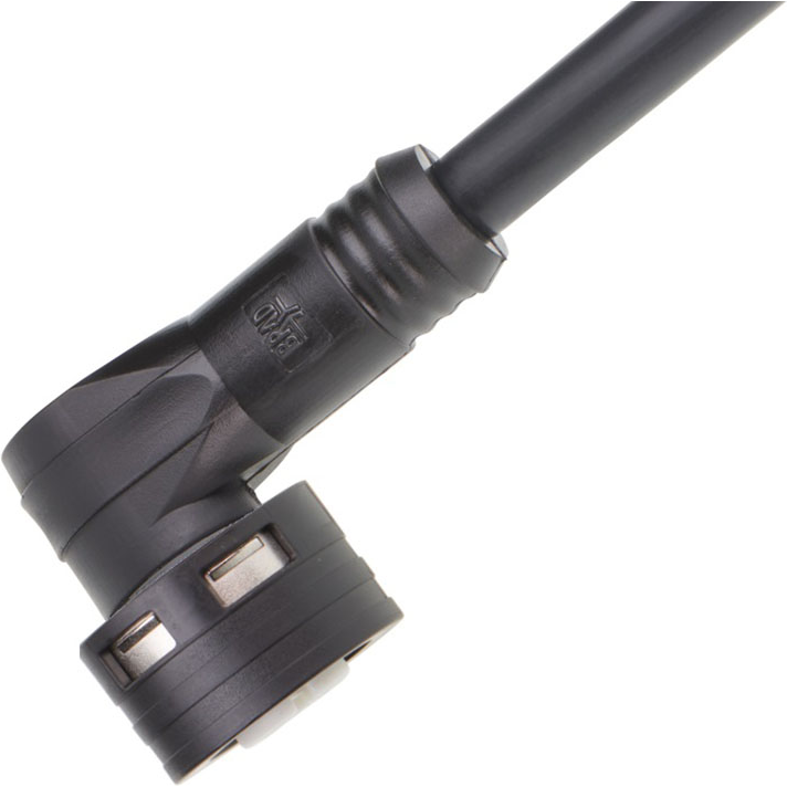 Molex-1204000216 null Cable Assembly Circular 1m 22AWG M12 Circular 4 Right Angle Bag