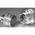 Conn Circular SKT 16 POS Solder ST Jam Nut 16 Terminal 1 Port