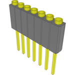Conn Socket Strip SKT 7 POS 2.54mm Solder ST Top Entry Thru-Hole Bulk