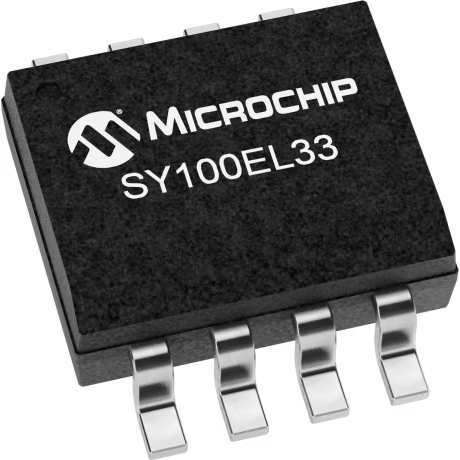 Microchip Technology-SY100EL33LZG Tampon et pilote d'horloge Clock Divider Buffer 1-OUT 1-IN 1:1 8-Pin SOIC N Tube