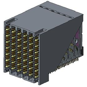 Amphenol Communications Solutions-10131762-301LF Steckverbinder, Mutterplatine Conn Backplane RCP 160 POS 2mm Press Fit RA Thru-Hole ExaMAX® Tube