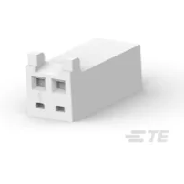 TE Connectivity-1375820-2 分立接线罩连接器 Conn Housing RCP 2 POS 2.54mm Crimp ST Cable Mount Natural Package
