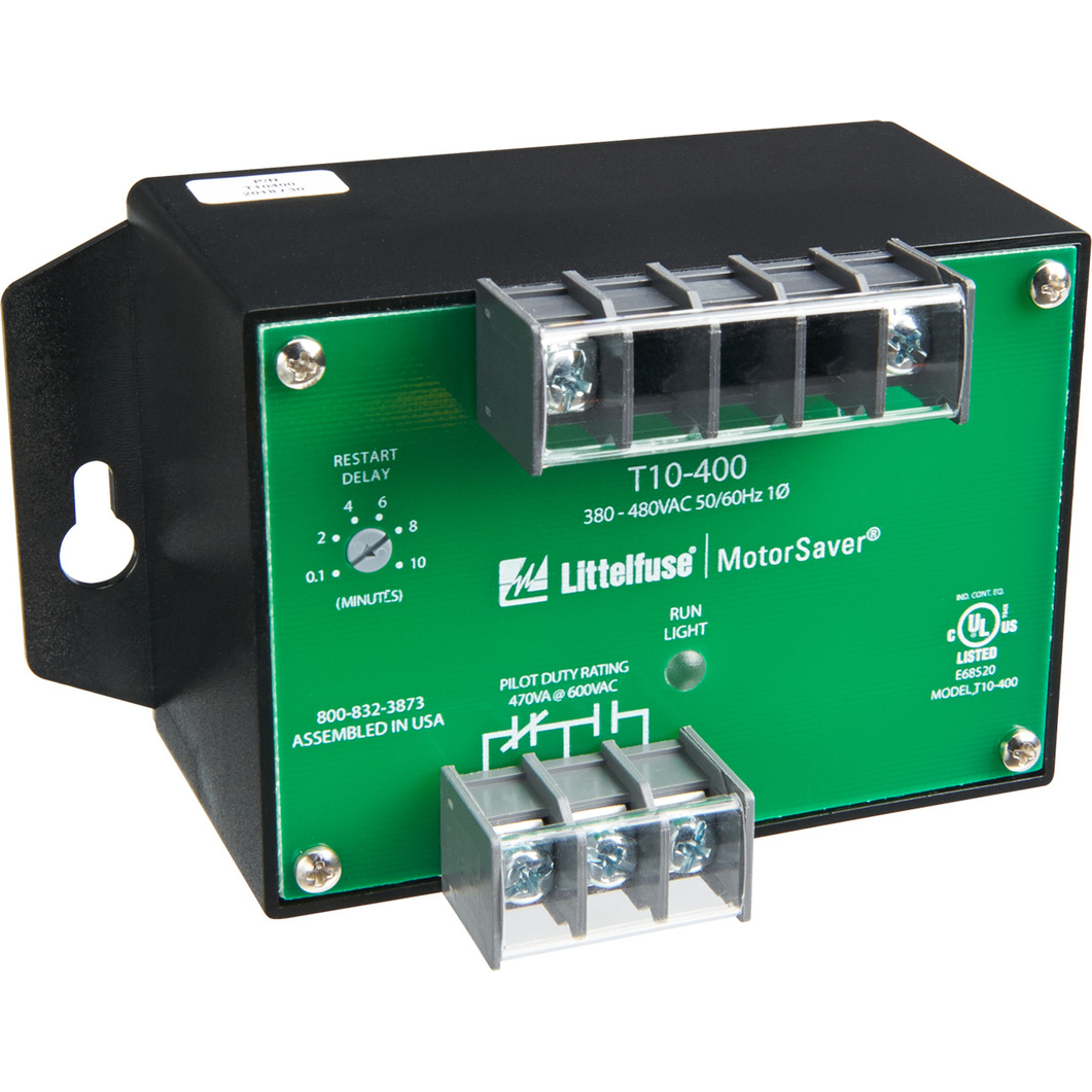 Littelfuse-T10400 Zeitrelais Time Delay Relay 115VAC SPDT(133.9x74.9x74.4)mm Flange