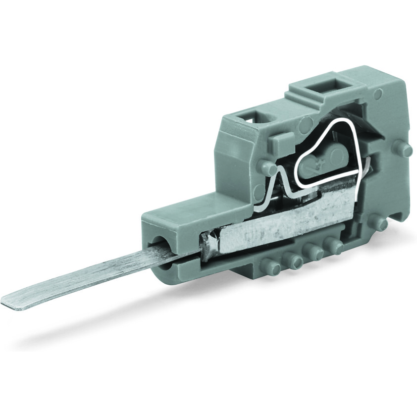 WAGO-231-126 Equipo de prueba electrónico del conector Conn Test Plug M 1 POS Cage Clamp RA 1 Port Box