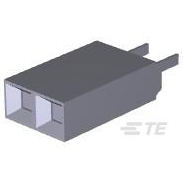 TE Connectivity-535542-1 Steckverbinderleisten und Leiterplattenbuchsen Conn Socket Strip RCP 2 POS Solder ST Thru-Hole Box