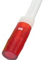 Mallory Sonalert Products-FL1P-6QW-1-R2V Panel Mount Indicators LED Panel Mount Indicator Uni-Color Red 1500mcd 2-Pin Bulk