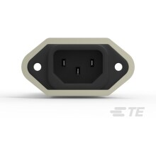 TE Connectivity-6EJT1F Moduli di ingresso potenza Power Entry Module EMI 50Hz/60Hz 6A 250VAC Quick Connect Panel Mount