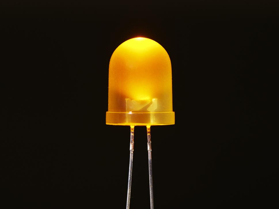 Adafruit Industries-3260 LED LED Uni-Color Yellow 660nm 2-Pin