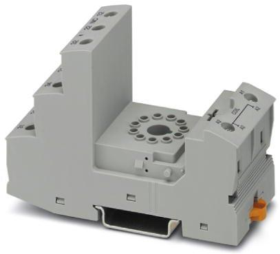 PHOENIX CONTACT-2900936 Relaissockel Relay Sockets Screw Terminal 10.5A 250VDC/250VAC DIN Rail