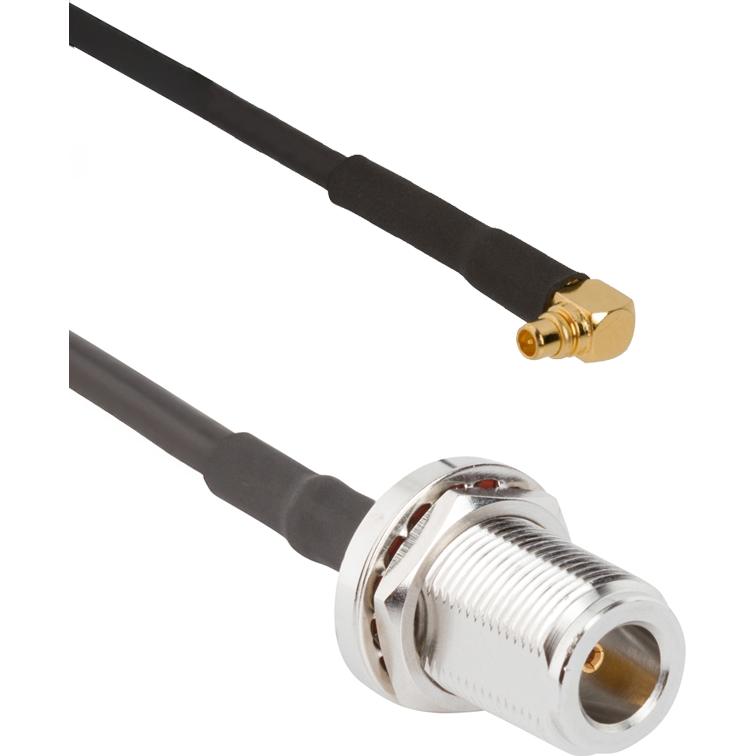Amphenol-095-900-586-012 Montaje de cables coaxial Cable Assembly Conn Coaxial on Both Sides