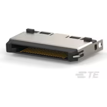 TE Connectivity-2129276-1 Steckverbinder, SCSI Conn High Speed Champ Docking PL 40 POS 0.6mm Solder ST Cable Mount 40 Terminal 1 Port Tray