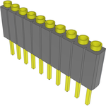 Conn Socket Strip SKT 10 POS 2.54mm Solder ST Top Entry Thru-Hole Bulk