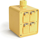 Molex-3215 Tools Other Super-Safeway Multiple Outlet Box, 2-Sided, F3 Cord Grip, with Double