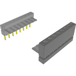 Cable Assembly 0.152m 28AWG 2.54mm 8 to 8 POS IDC Connector to IDC Connector F-M Clamshell