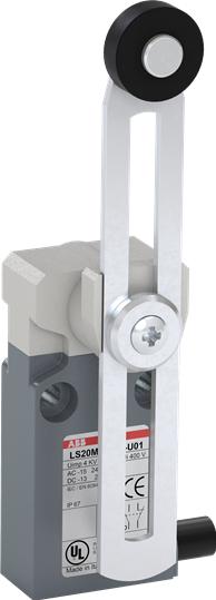ABB-LS20M51D11-U01 Switch Limit Switch Limit Adjustable Roller Lever Screw Mount Rotary
