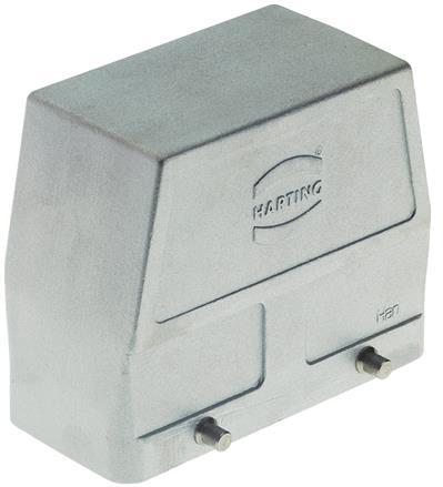 HARTING-09628100801 Adattatori Shrink Boot Hood 180° 10B Shell Size Die Cast Aluminum Double Lock Han®