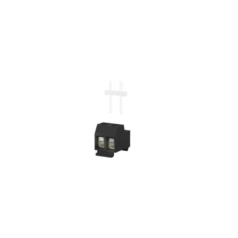 METZ CONNECT-31157102 Connector Terminal Blocks Conn Terminal Block F 2 POS 5mm Screw Cable Mount 13.5A