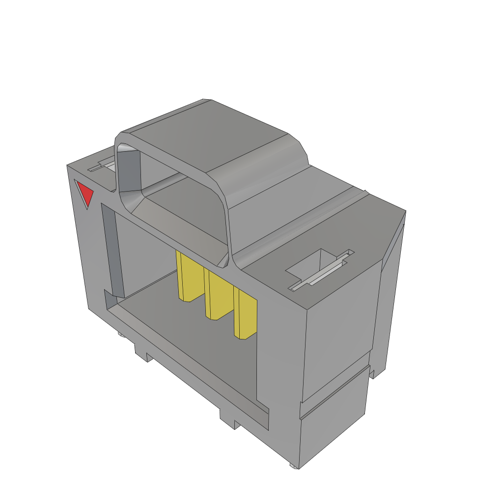 Samtec-UMPT-03-01-T-RA-WT-P-TR Steckverbinderleisten und Leiterplattenbuchsen Ultra Micro Power Terminal