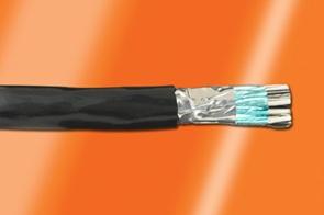 Alpha Wire-1899C SL001 Cable multiconductor Multi-Conductor Cable 2Conductors 16AWG 5.89mm 300VAC Slate 304.8m Spool