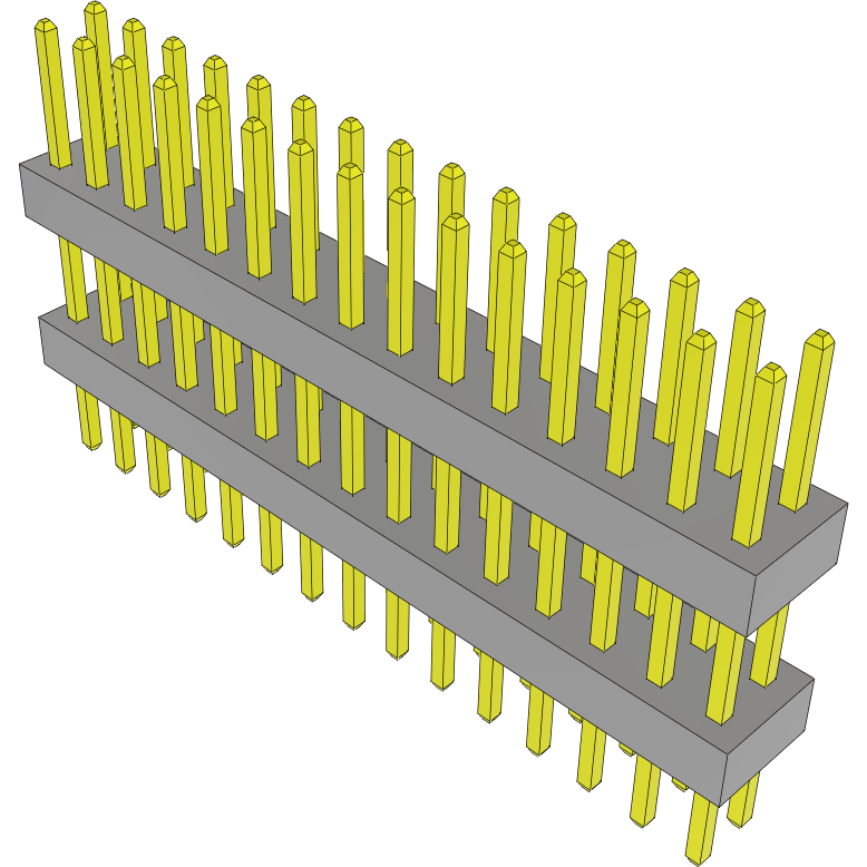 Samtec-TW-15-06-G-D-320-150 Steckverbinderleisten und Leiterplattenbuchsen Conn Board Stacker HDR 30 POS 2mm Solder ST Top Entry Thru-Hole Bulk