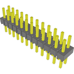 Conn Unshrouded Header HDR 24 POS 2.54mm Solder ST Top Entry Thru-Hole Bulk