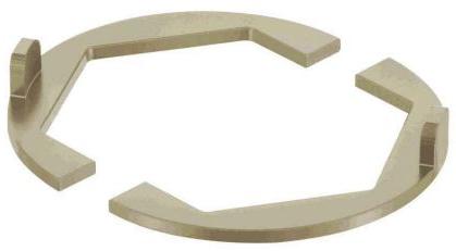 HARTING-09400119903 Steckverbinderzubehör Connector Accessories Frame Straight Metal Han®