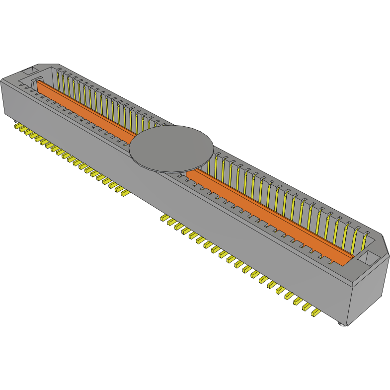 Samtec-QTE-040-01-STL-D-A-K-TR Steckverbinderleisten und Leiterplattenbuchsen Conn High Speed Micro Plane HDR 80 POS 0.8mm Solder ST Top Entry SMD T/R