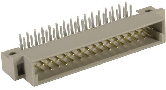 HARTING-09221166931 Steckverbinder, Mutterplatine Conn DIN 41612 M 16 POS 2.54mm Solder RA Thru-Hole