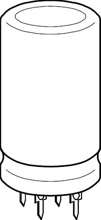 TDK-B43525B9687M Kondensator, Aluminium Cap Aluminum Lytic 680uF 400V 20% (40 X 50mm) Solder Pin 0.13 Ohm 2.78A 3000h 105°C Bulk