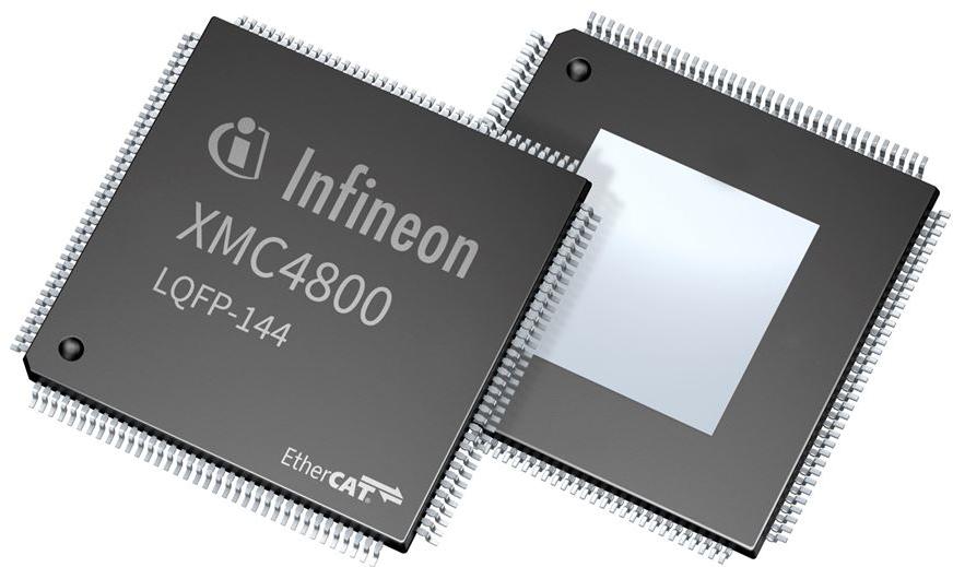 Infineon Technologies AG-XMC4800F144K2048AAXQMA1 Microcontrollers - MCUs MCU 32-bit ARM Cortex M4 RISC 2MB Flash 3.3V 144-Pin LQFP EP Tray