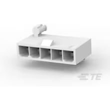 TE Connectivity-2029181-5 Piastre connettori e prese PCB Conn Wire to Board HDR 5Power POS 4.2mm Solder ST Thru-Hole Bag