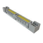 Conn Micro High Speed Terminal Strip HDR 8Power/104Signal POS 2mm/0.635mm Solder ST SMD/Thru-Hole Tray