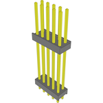 Conn Board Stacker HDR 10 POS 2.54mm Solder ST Top Entry Thru-Hole Bulk