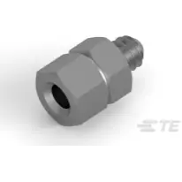 TE Connectivity-3-828102-1 Accessori per connettori Connector Accessories Female Screw Lock Straight Brass Tin Carton