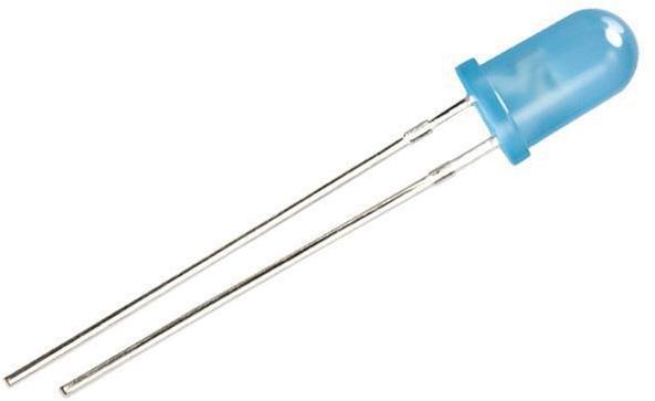 QT-Brightek Corporation-QBL8IB60D LED LED Uni-Color Blue 2-Pin T-1 3/4 Bulk