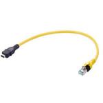 Cable Assembly Round Copper Cable 0.41m 26AWG IX Industrial Type A to RJ-45 8 to 8 POS M-M IDT-IDT