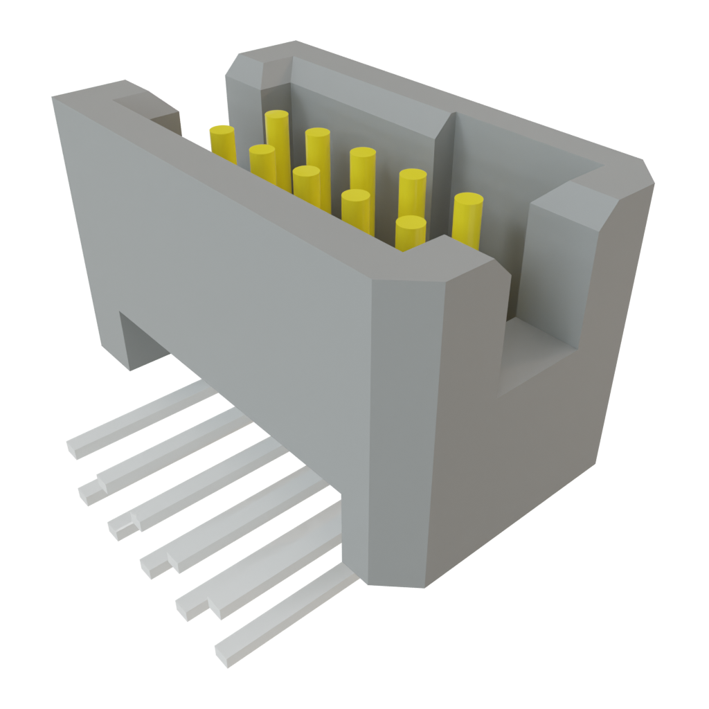 Samtec-SFM-105-01-L-D Embases de raccordement et réceptacles PCB Conn Socket Strip SKT 10 POS 1.27mm Solder ST Top Entry Thru-Hole TIGER EYE™ Tube
