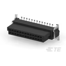 ERNI Electronics-124044-E Steckverbinderleisten und Leiterplattenbuchsen Conn Wire to Board F 26 POS 1.27mm Solder ST SMD T/R