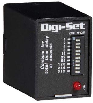 Littelfuse-TDIH24AL Relais temporisé Time Delay Relay 24VAC 8A DPDT(60.33x44.45x104.78)mm Socket