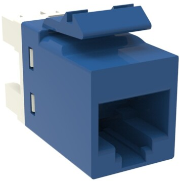 TE Connectivity-1375191-6 Raccordement téléphone et télécom Conn Modular Jack F 8 POS IDT RA Cable Mount 8 Terminal 1 Port Cat 5e Bag