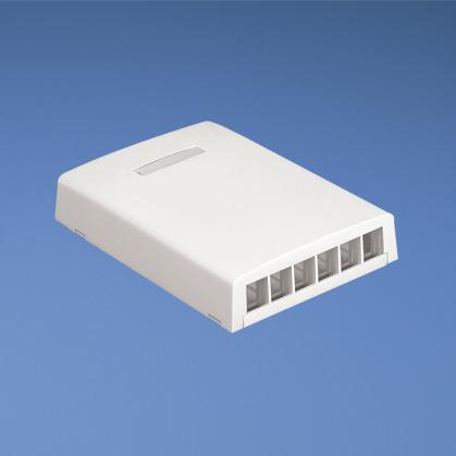 Panduit-NK6BXWH-AY Accessoires de raccordement White Acrylonitrile Butadiene Styrene Surface Mount Surface Mount Box