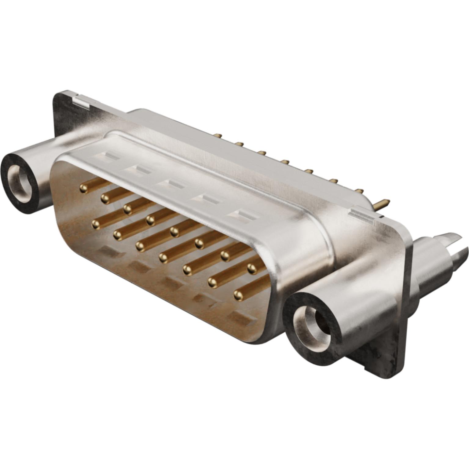 Molex-1731091259 Steckverbinder, D-Sub Conn D-Sub M 15 POS 2.84mm Solder ST Thru-Hole 15 Terminal 1 Port FCT Products Carton