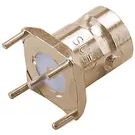 HUBER+SUHNER-82_BNC-50-0-1/111_NE RF-Steckverbinder Conn BNC 0Hz to 4GHz 50Ohm Solder ST Thru-Hole F Gold Over Nickel Phosphorus Single
