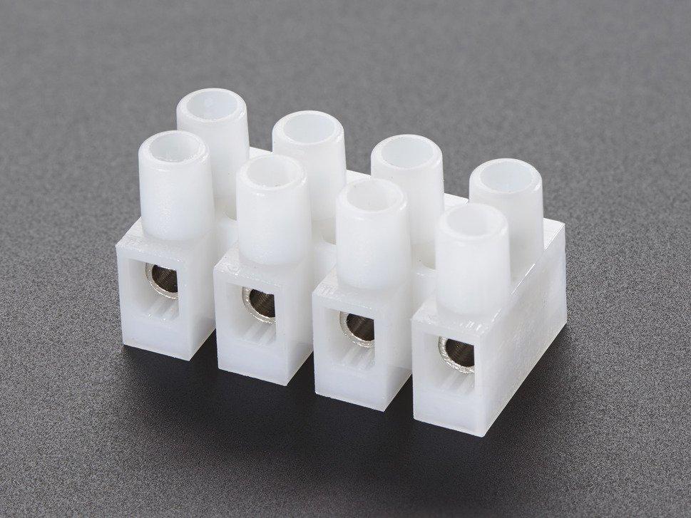 Adafruit Industries-677 连接器接线板 Terminal block - 4 pin Euro-Style