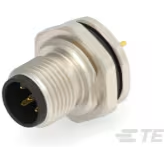TE Connectivity-T4140012051-000 Steckverbinder, rund Conn M12 Circular PIN 5 POS Solder ST Thru-Hole 5 Terminal 1 Port